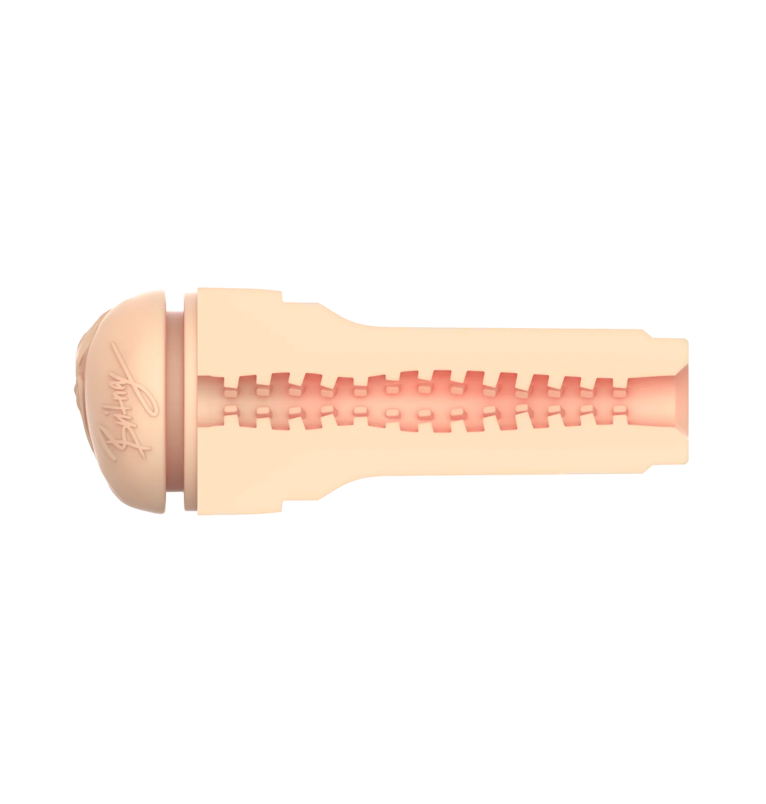 Cross-section of the texture inside of the stroker. It has varying levels of tightness. | Kinkly Shop