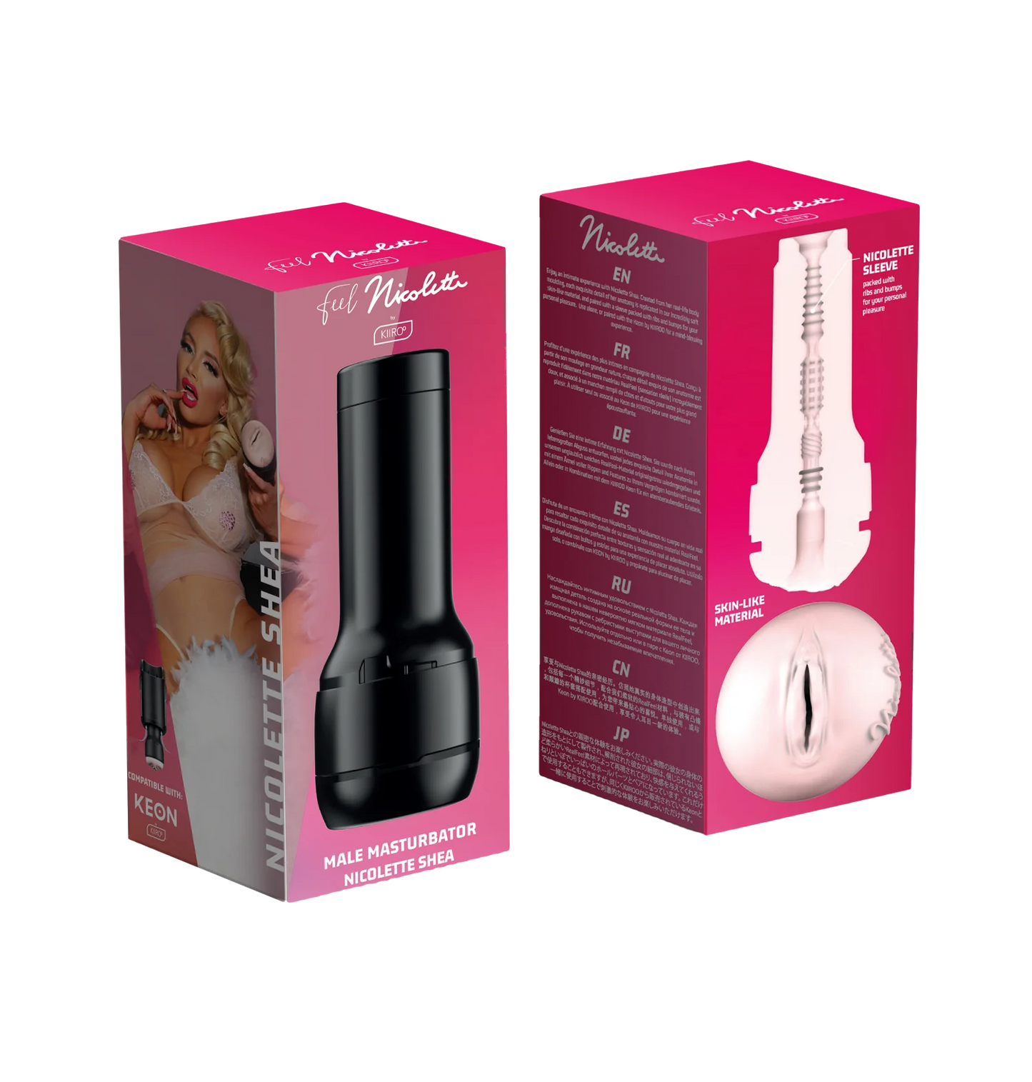 Packaging for the KIIROO FeelStars FeelNicolette Stroker 