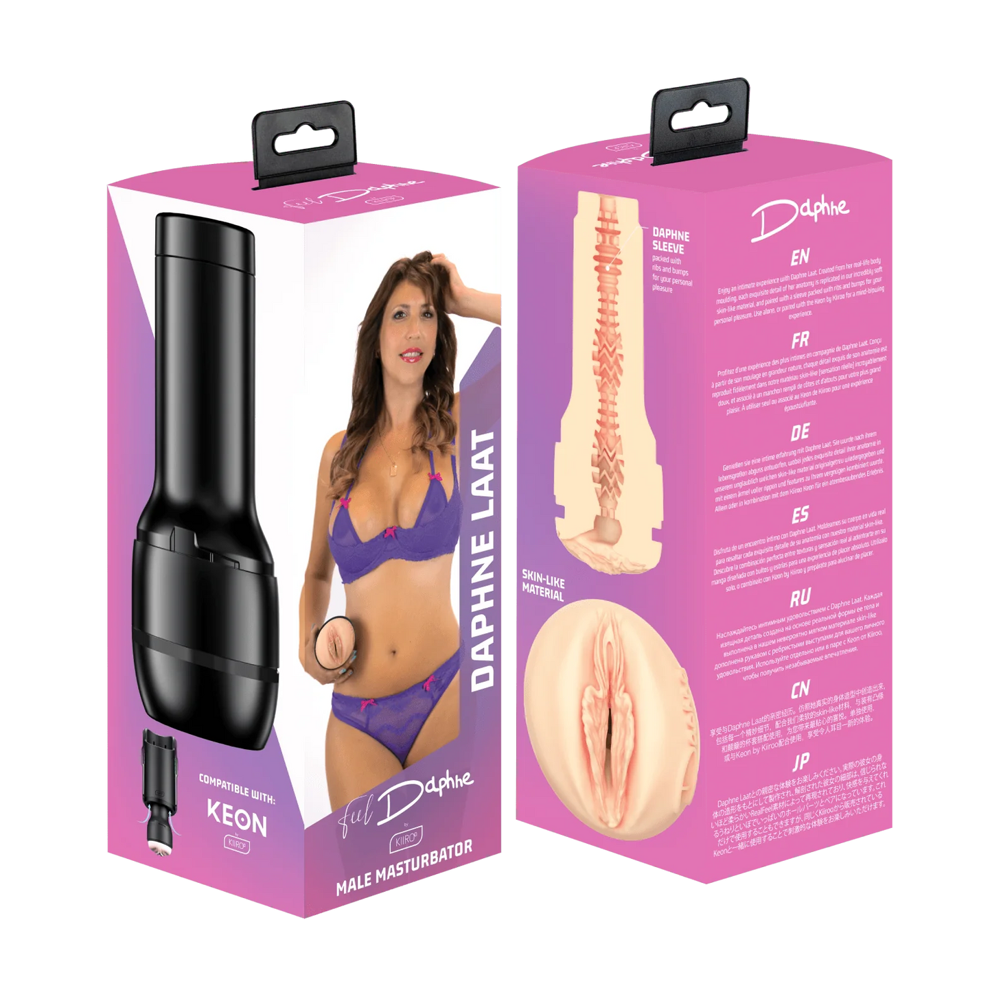 Packaging for the FeelStars FeelDaphne Stroker | Kinkly Shop