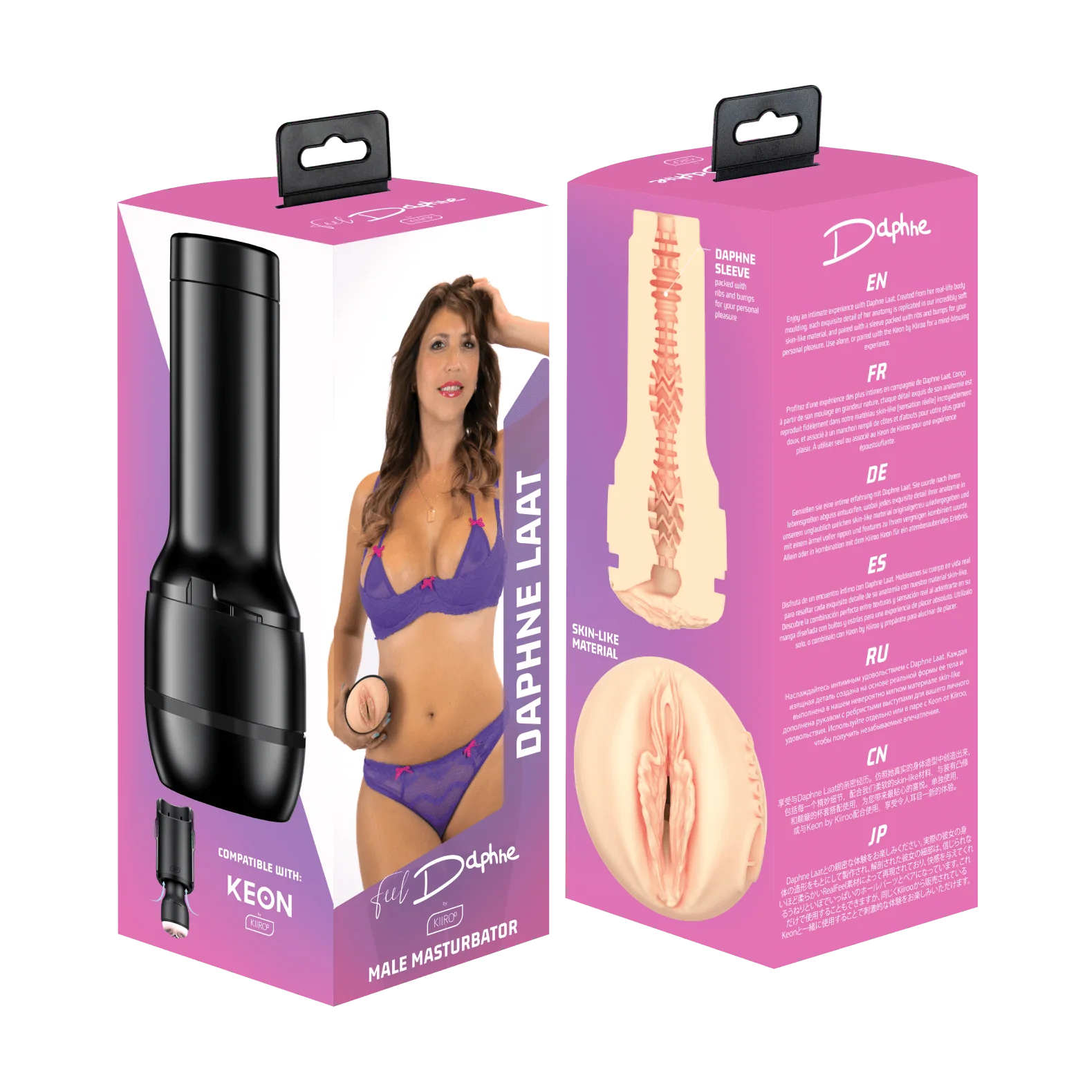 Packaging for the FeelStars FeelDaphne Stroker | Kinkly Shop