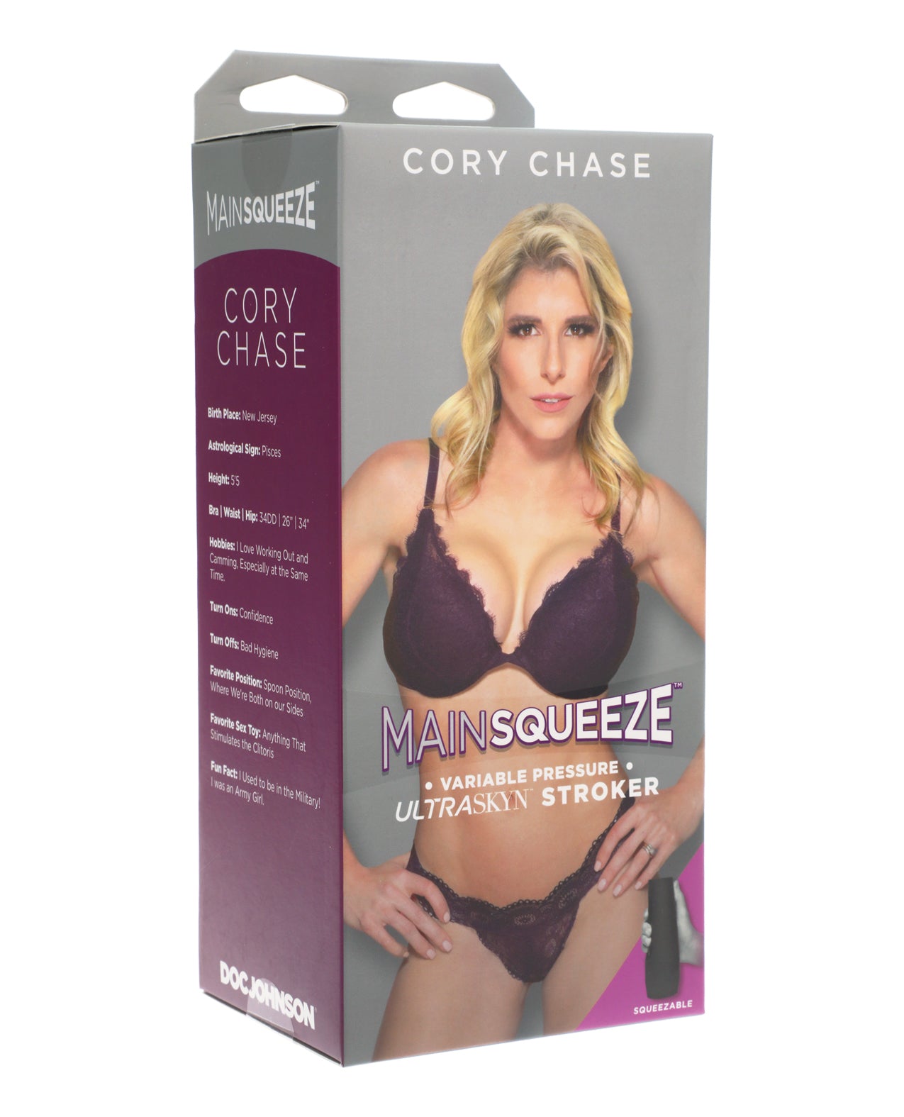 Cory Chase ULTRASKYN Stroker Main Squeeze Pocket Pussy Toy Kinkly Shop Cory Chase ULTRASKYN Stroker Main Squeeze Pocket Pussy Toy Kinkly Shop