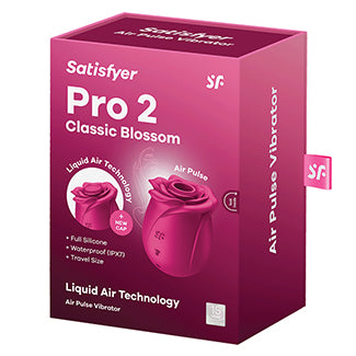 Satisfyer Pro 2 Classic Blossom Rose-Inspired Air Suction Toy Kinkly Shop Satisfyer Pro 2 Classic Blossom Rose-Inspired Air Suction Toy Kinkly Shop