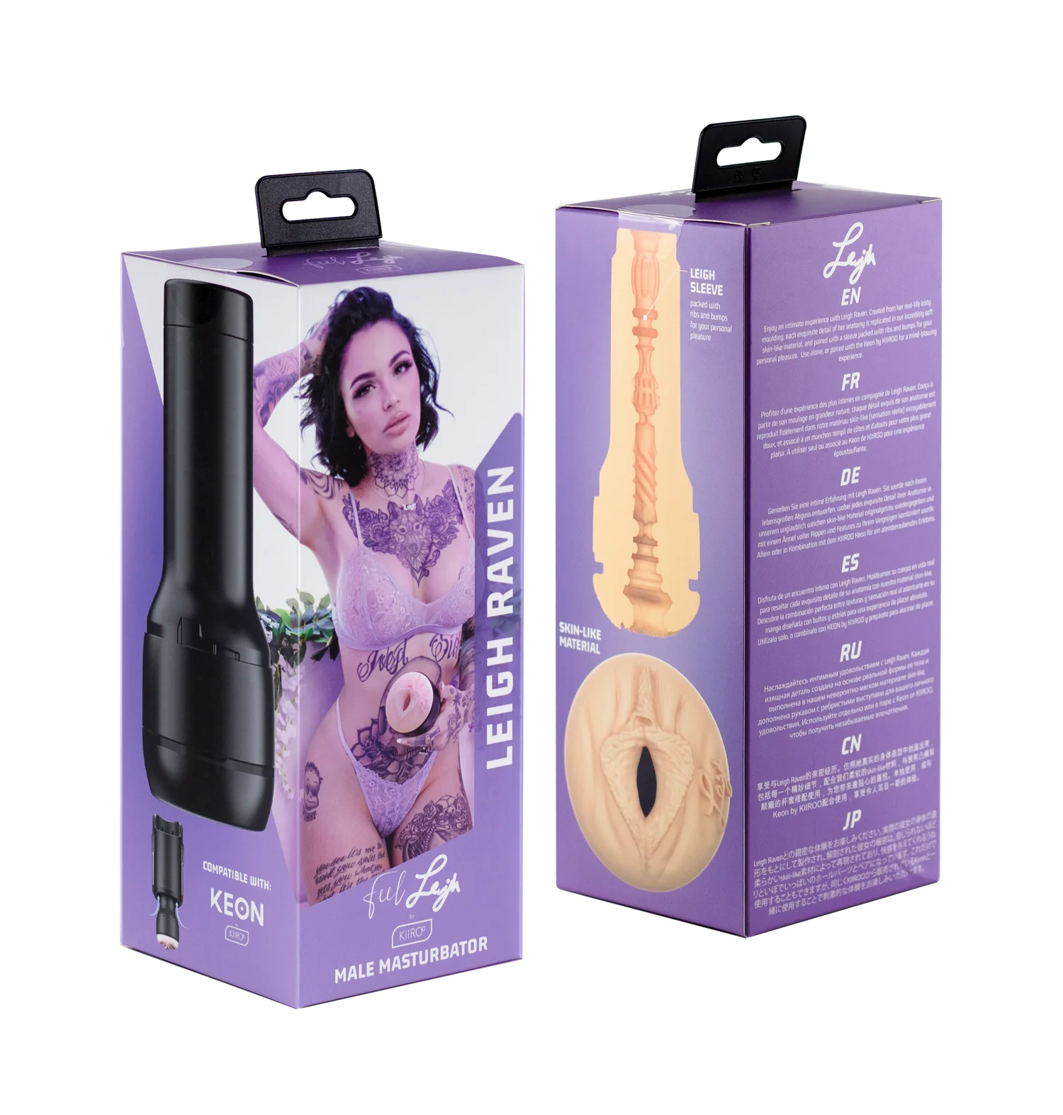 Packaging for the FeelStars FeelLeigh Stroker | Kinkly Shop