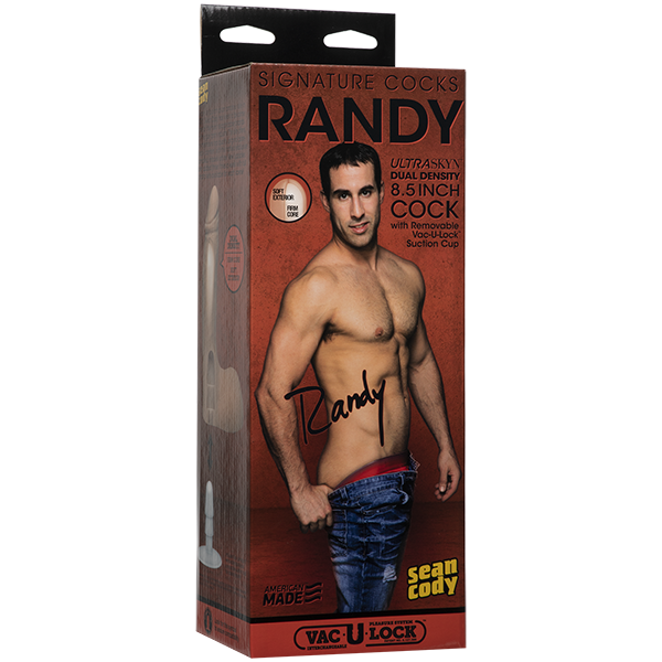 Packaging for the Signature Cocks - Randy dildo | Kinkly Shop