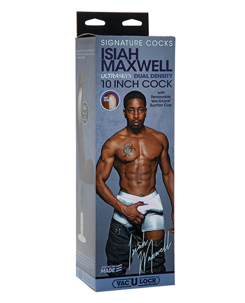 Packaging for the Signature Cocks - Isiah Maxwell dildo | Kinkly Shop