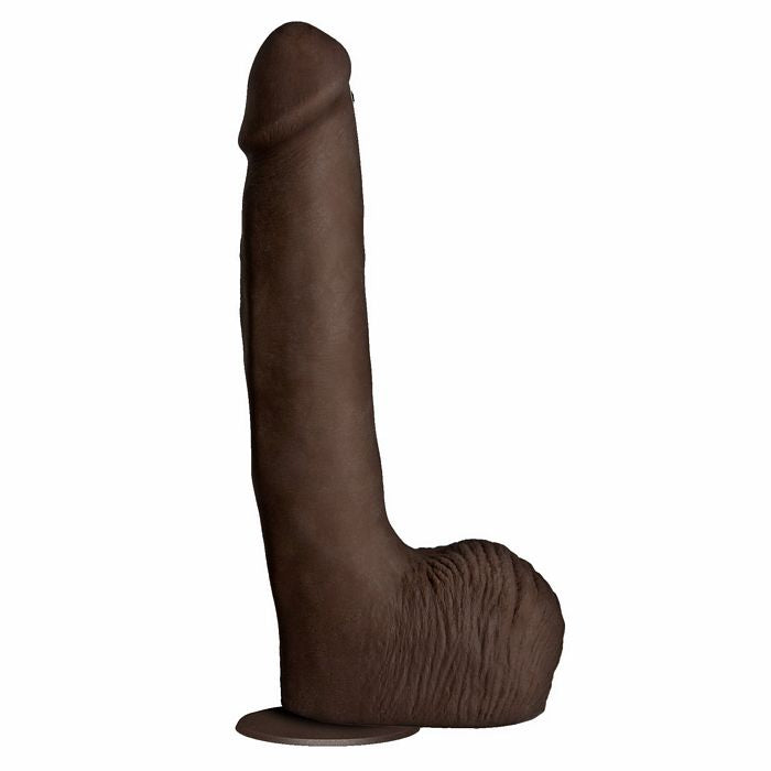 The Signature Cocks Rob Piper dildo in front of a plain white background. The dildo is molded directly from the porn star's length. | Kinkly Shop
