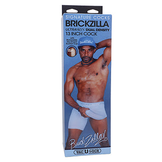 Packaging for the Signature Cocks - Brickzilla dildo | Kinkly Shop