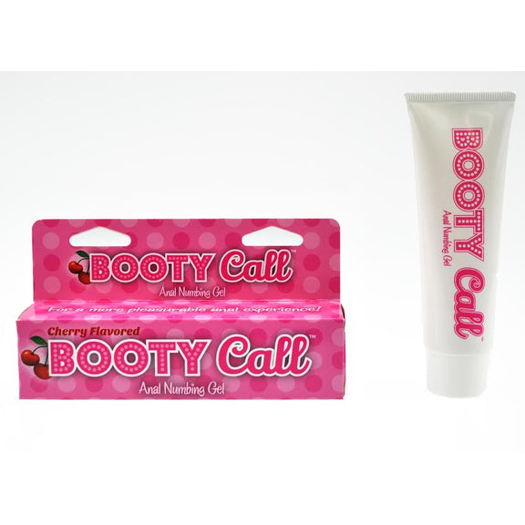 Booty Call Anal Numbing Gel in Cherry | Kinkly SHop