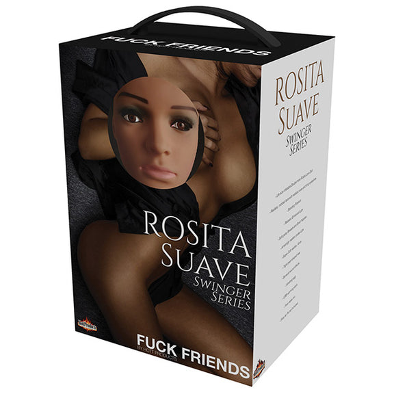 Packaging for the Fuck Friends Inflatable Doll - Rosita Suave | Kinkly Shop