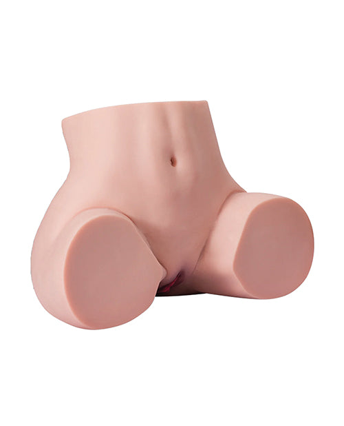The Ruby Big Ass Sex Doll Torso in front of a plain white background. The torso sits up on its own. | Kinkly Shop