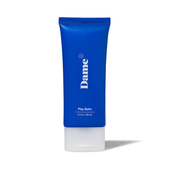 Dame Vaginal Balm Moisturizer in front of a plain white background | Kinkly Shop