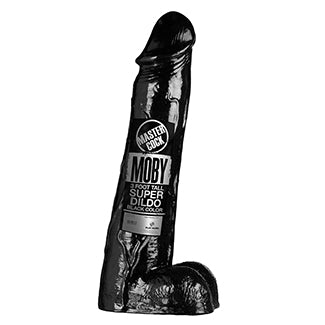 The Moby Huge 3 Foot Tall Super Dildo in Black | Kinkly Shop