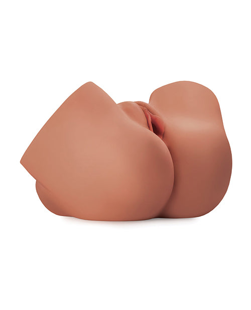 The 360 Banger lays out on "its back". The butt looks very curvy, and the 360 Banger has visibly pronounced labia. | Kinkly Shop