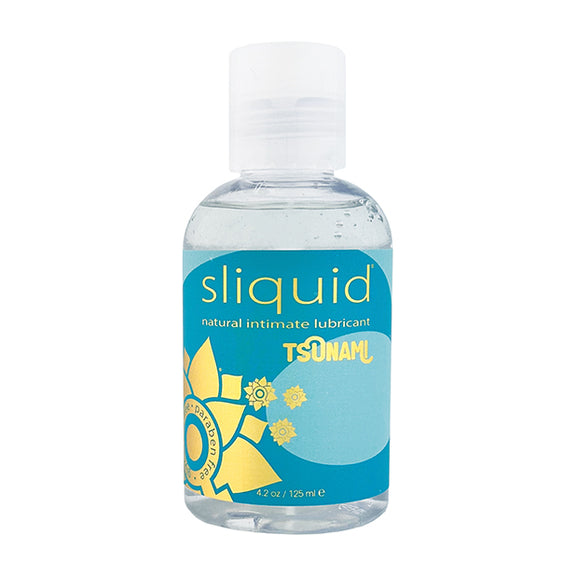 4.2 oz bottle of the Sliquid Tsunami Extra-Thick Gel | Kinkly Shop