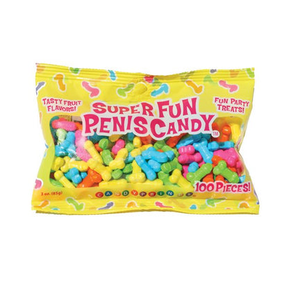 Packaging for the Super Fun Penis Candy | Kinkly Shop