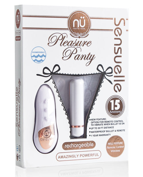 Packaging of the Pleasure Panty Bullet with Remote | Kinkly Shop