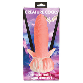 Packaging for the Creature Cocks Pegasus | Kinkly Shop