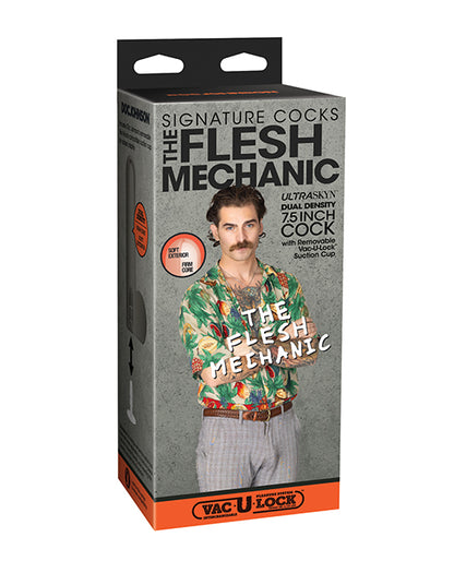 Packaging for the Signature Cocks - The Flesh Mechanic dildo | Kinkly Shop