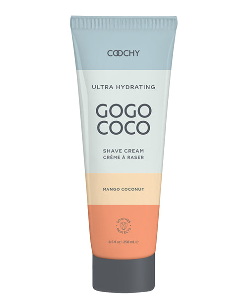 Front of the Coochy Ultra Hydrating Shave Cream packaging | Kinkly Shop