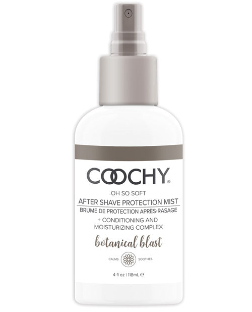 Front of the bottle of COOCHY After-Shave Rash Rescue Mist | Kinkly Shop