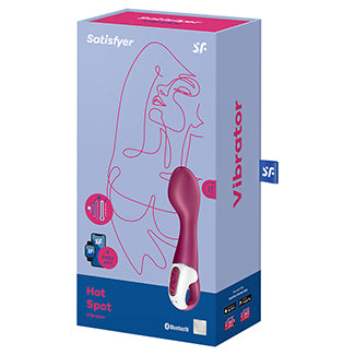 Packaging of the Satisfyer Hot Spot Warming | Kinkly Shop