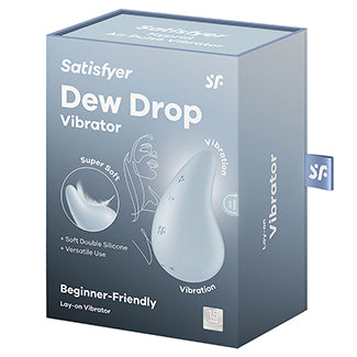 Packaging for the Satisfyer Dew Drop | Kinkly Shop