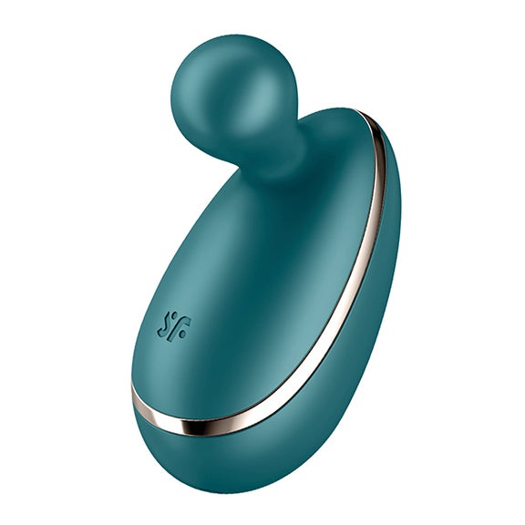 Satisfyer Spot On 1 in Green against a plain white background | Kinkly Shop