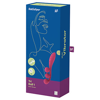 Packaging for the Satisfyer Tri Ball 1 | Kinkly Shop