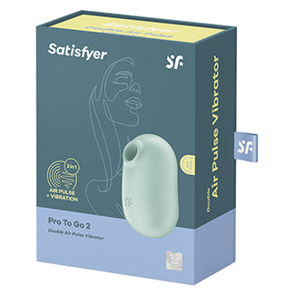 Satisfyer Pro To Go 2 in Mint | Kinkly Shop