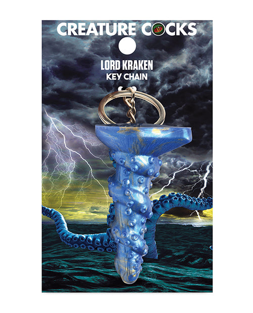 Packaging for the Creature Cocks Lord Kraken Key Chain | Kinkly SHop