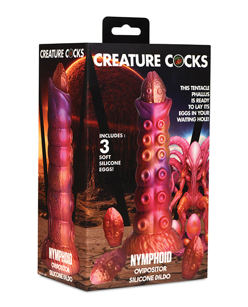 Packaging for the Creature Cocks Nymphoid Ovipositor with Eggs| Kinkly Shop