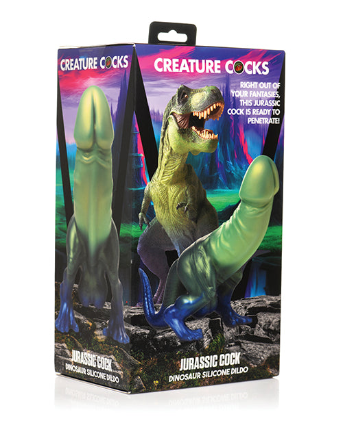 Packaging for the Creature Cocks Jurassic Cock | Kinkly Shop