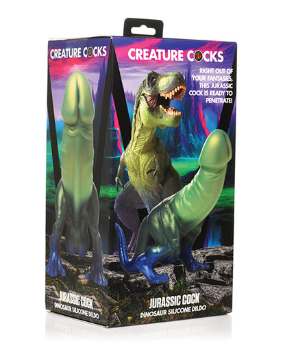 Packaging for the Creature Cocks Jurassic Cock | Kinkly Shop