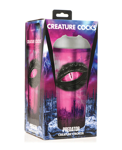 Packaging for the Creature Cocks Predator Stroker | Kinkly Shop