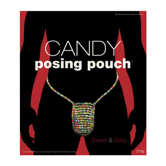 Packaging for the Candy Posing Pouch | Kinkly Shop