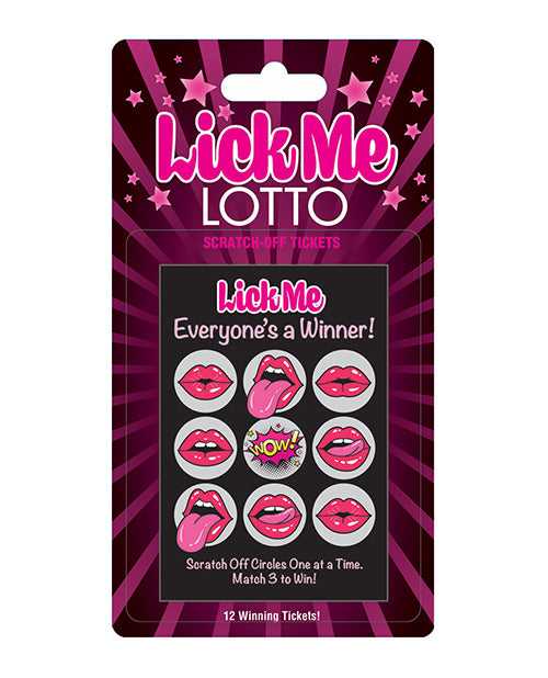 Kinky Lotto Tickets in the Lick Me variety | Kinkly Shop