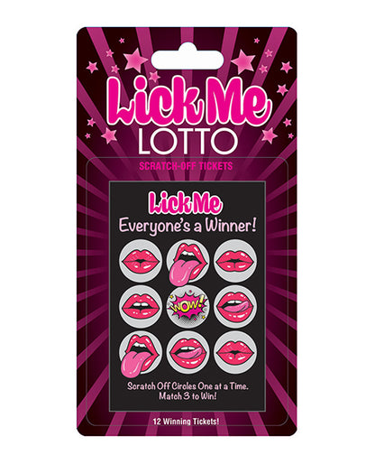 Kinky Lotto Tickets in the Lick Me variety | Kinkly Shop