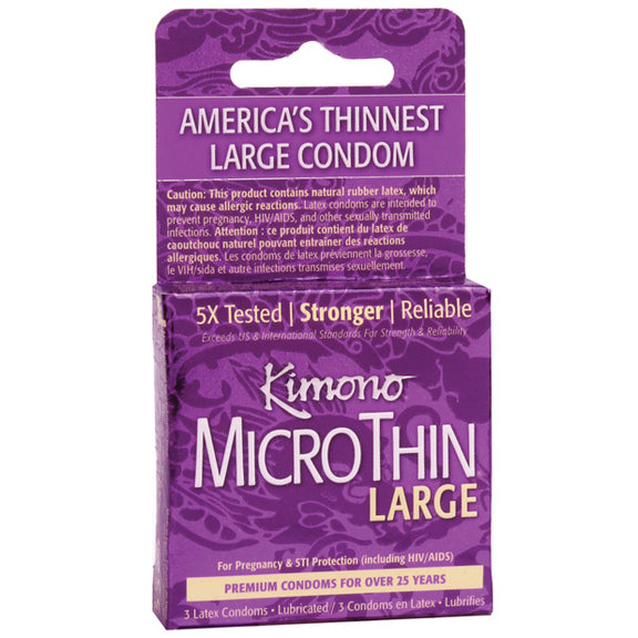 3 pack of the Kimono Micro Thin Large | Kinkly Shop