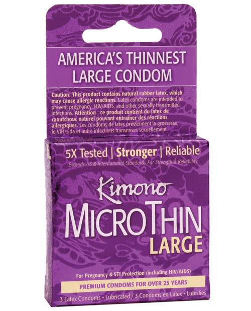 3 pack of the Kimono Micro Thin Large | Kinkly Shop
