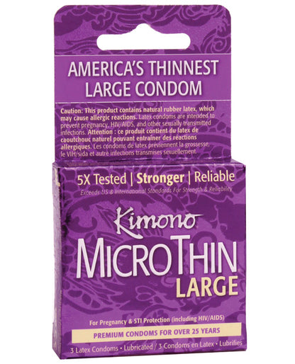 3 pack of the Kimono Micro Thin Large | Kinkly Shop