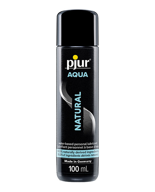 The Pjur Aqua Natural in a 100ml bottle. | Kinkly Shop