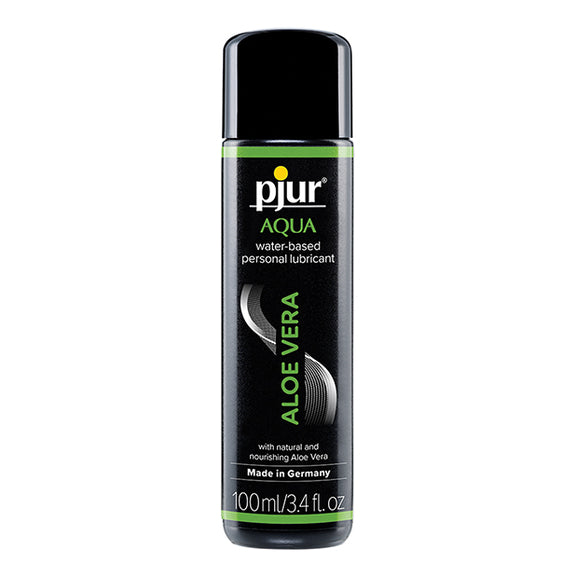 Pjur Aqua Aloe Vera in 100ml bottle. | Kinkly Shop