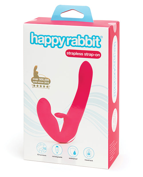 Packaging for the Happy Rabbit Strapless Strap on Rabbit | Kinkly Shop