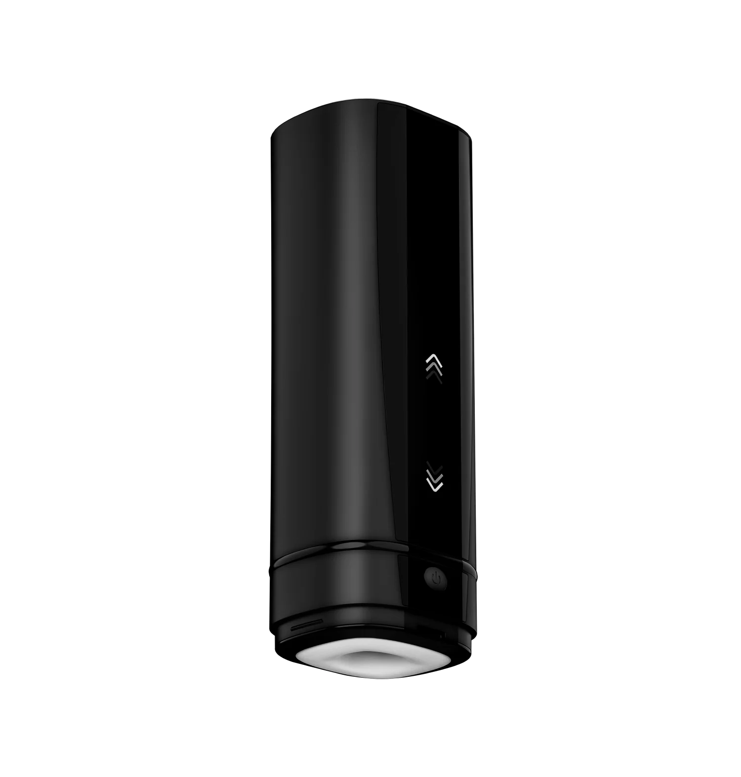 The Onyx+ FeelPornStar Experience stroker shown without its lid. The entrance is a non-realistic, white TPE hole. | Kinkly Shop