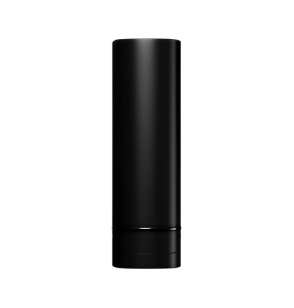 Backside of the Onyx+ FeelPornStar Experience. The backside of the stroker is a sleek, black, plain panel. | Kinkly Shop