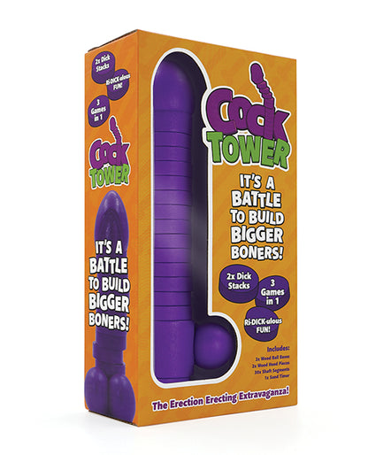 The Play Wiv Me Cock Tower in its packaging | Kinkly Shop