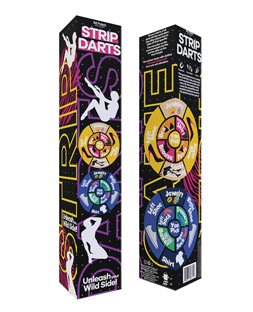Packaging for the Strip Darts game | Kinkly Shop