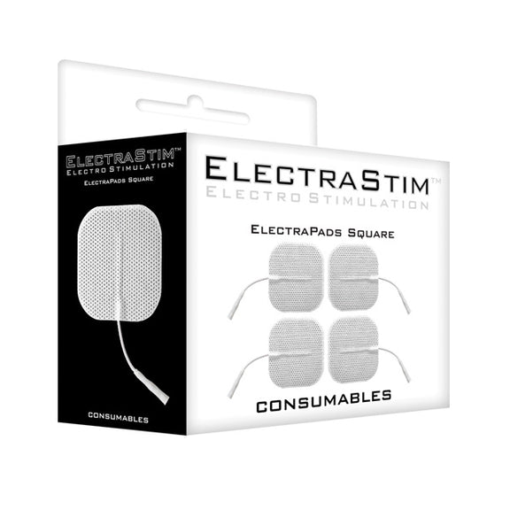 ElectraStim Square Self Adhesive Pads (Pack of 4)