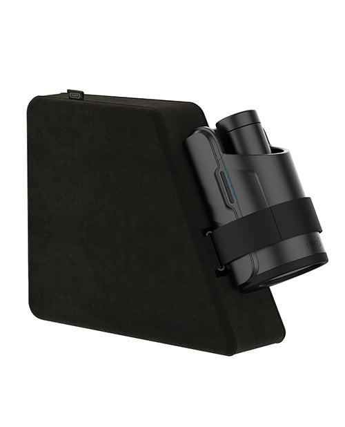 The KIIROO KEON strapped onto the KIIROO KEON Accessory: Multifunctional Pillow. | Kinkly Shop