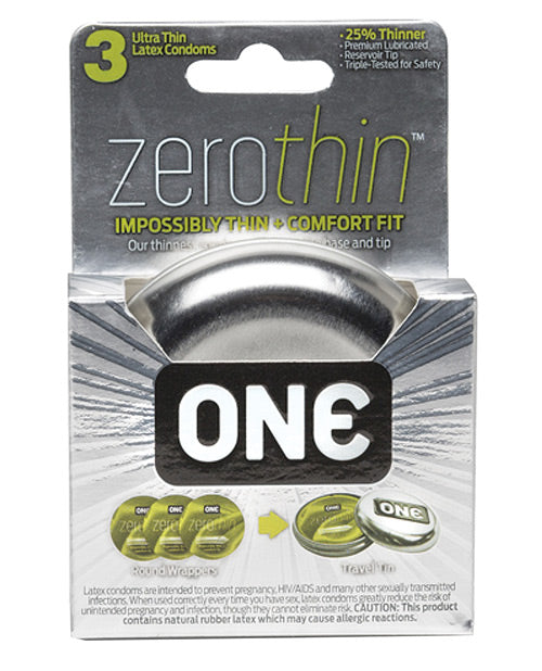 One Backdoor Pack Custom Fit Condoms
